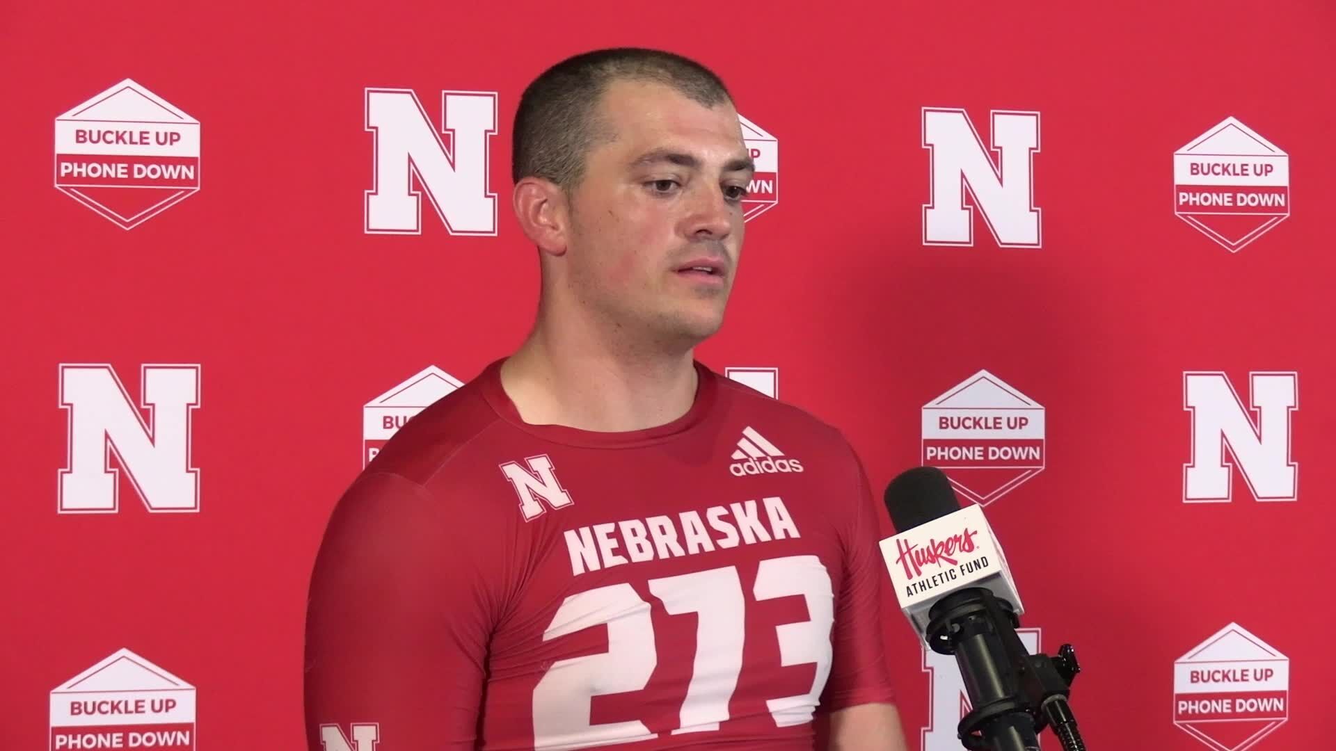Video: Evan Cooper, Brian Buschini and more Nebraska football interviews, Aug. 7